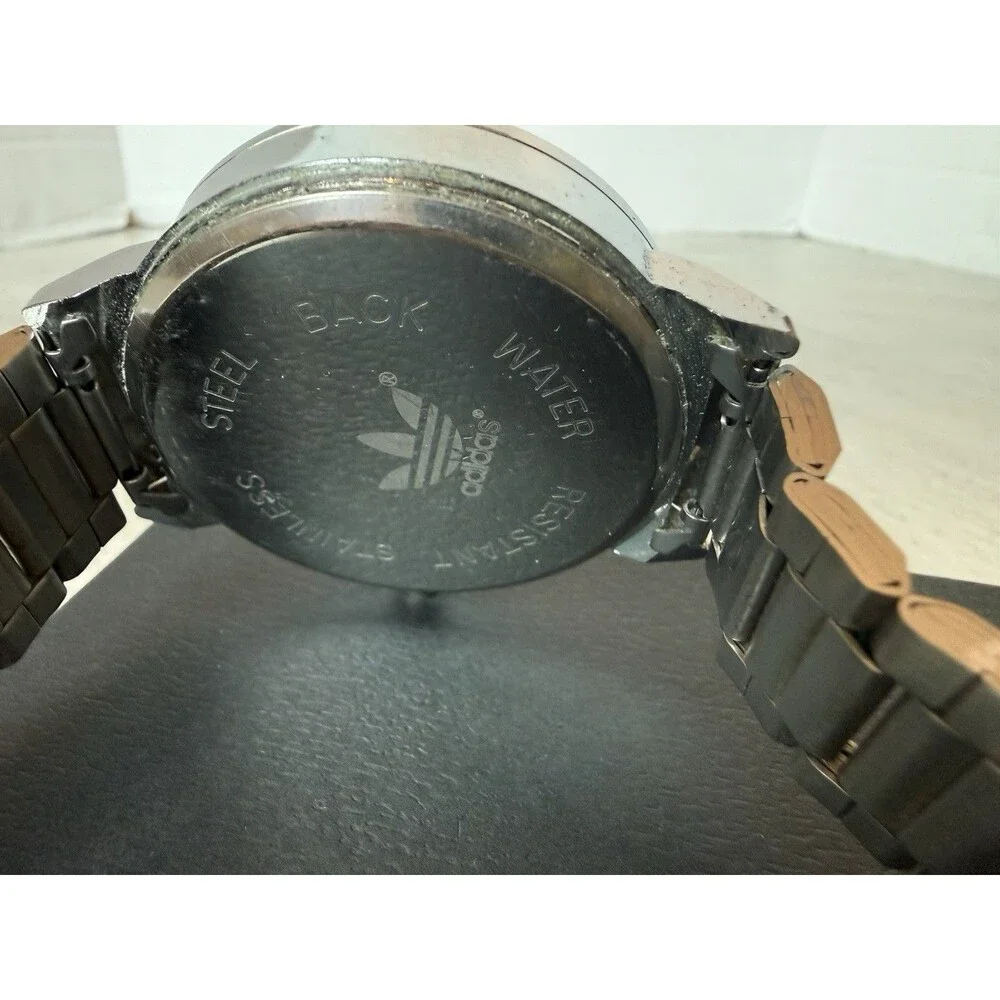 Vintage Adidas Originals Quartz Watch Unisex Stainless Steel Water Resistant